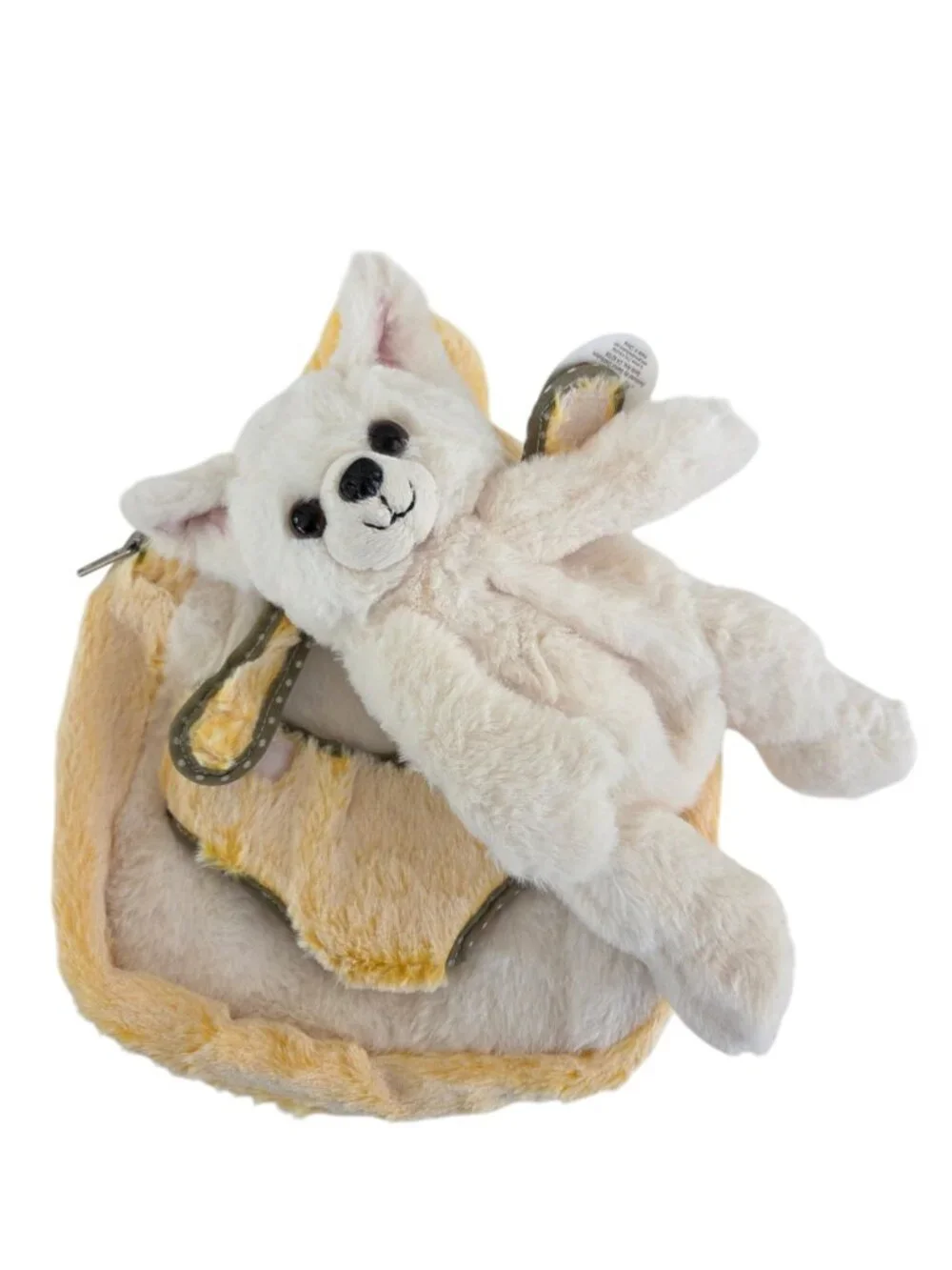 PLUSHIES Huggable Animal Back Pack Lined Teddy Bear Toddler Child Kid Soft